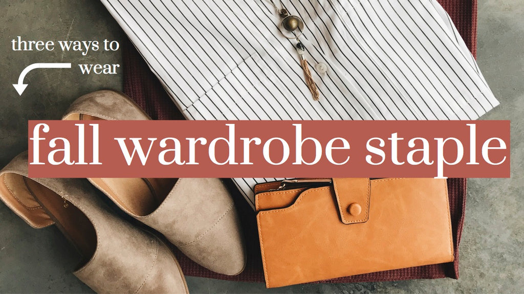 Three Ways to Wear: Our Favorite Striped Shirt