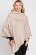 Beige And Bougie Poncho