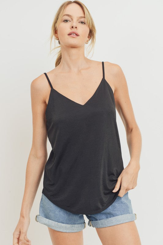 Loose And Perfect Black Cami